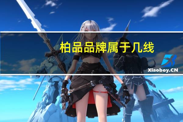 柏品品牌属于几线