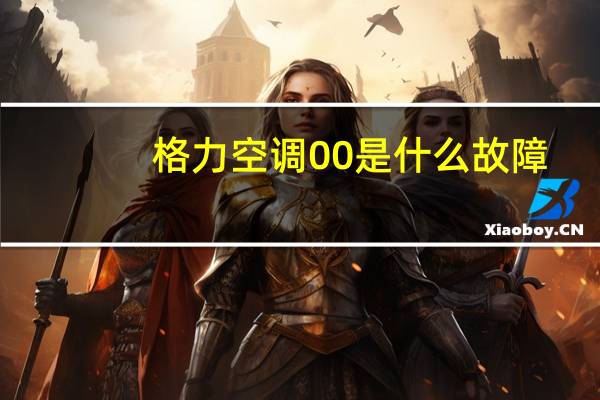 格力空调00是什么故障