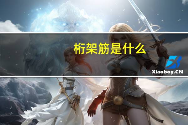 桁架筋是什么