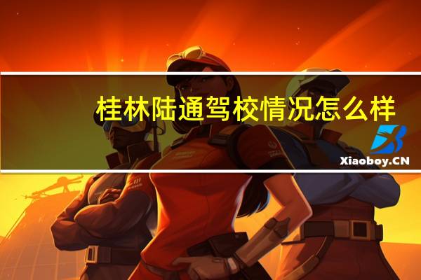 桂林陆通驾校情况怎么样