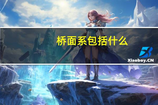 桥面系包括什么