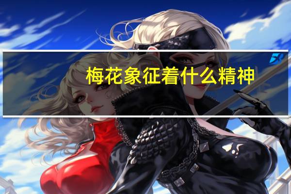 梅花象征着什么精神?