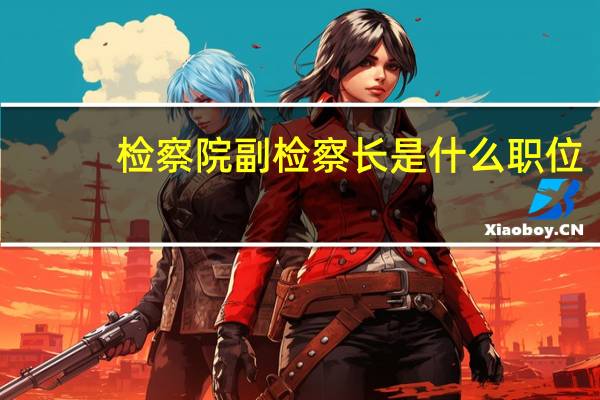 检察院副检察长是什么职位