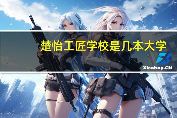楚怡工匠学校是几本大学