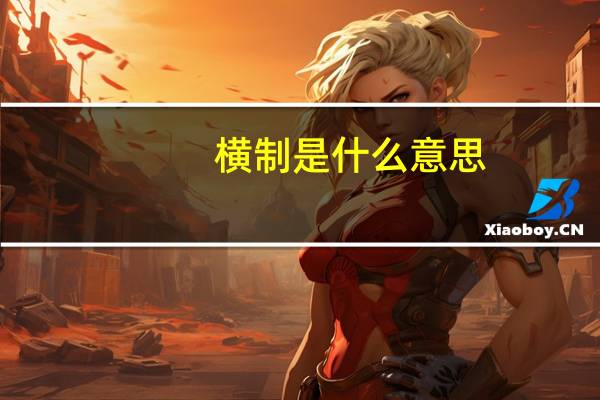 横制是什么意思