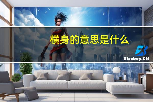 横身的意思是什么
