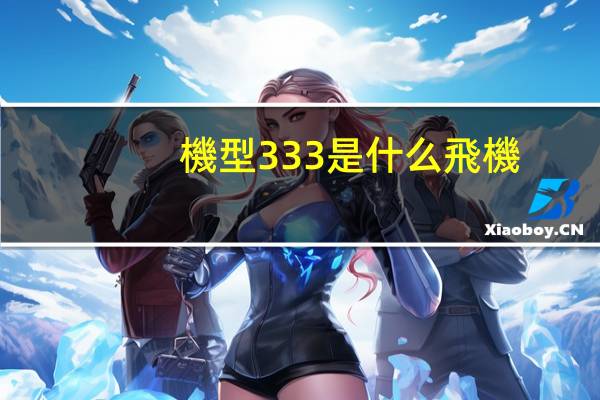 機型333是什么飛機