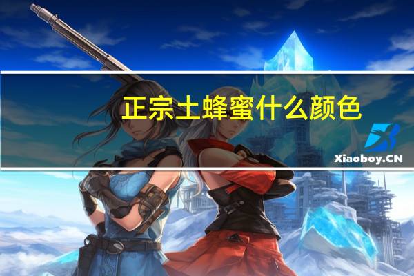 正宗土蜂蜜什么颜色