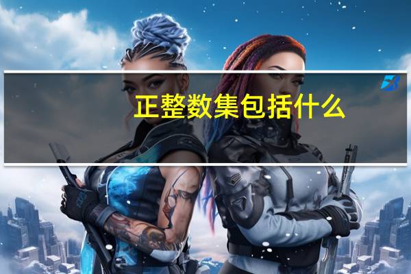 正整数集包括什么