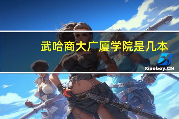武哈商大广厦学院是几本