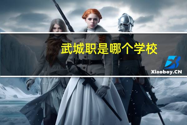 武城职是哪个学校
