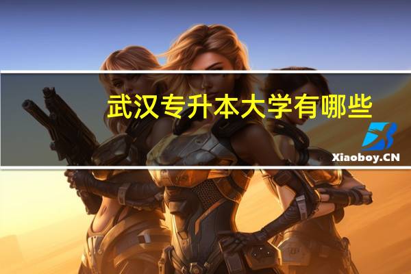 武汉专升本大学有哪些