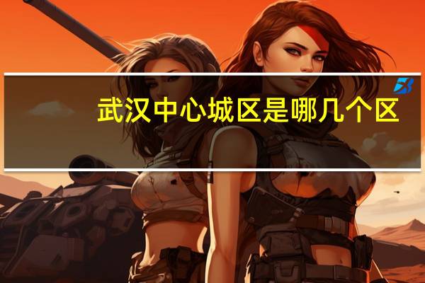 武汉中心城区是哪几个区
