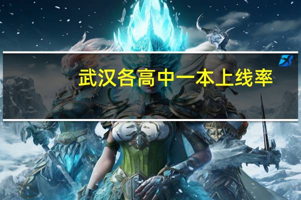 武汉各高中一本上线率