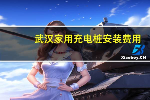 武汉家用充电桩安装费用