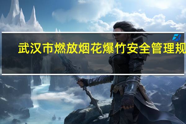 武汉市燃放烟花爆竹安全管理规定