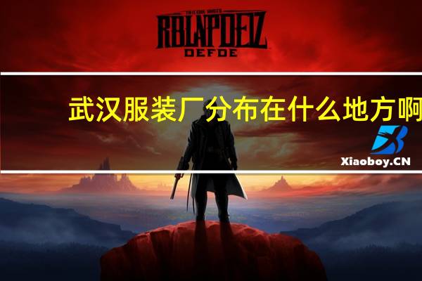 武汉服装厂分布在什么地方啊
