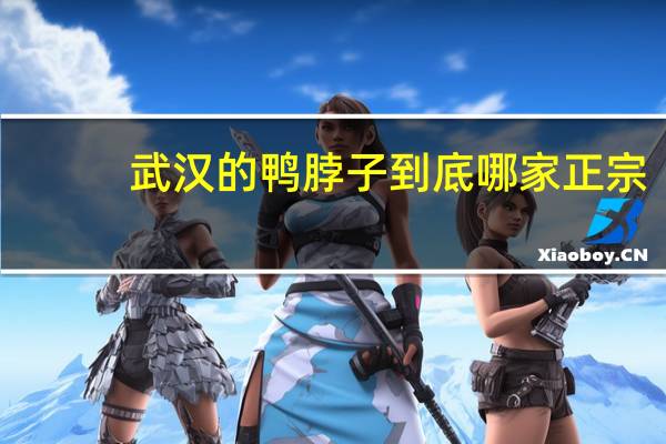 武汉的鸭脖子到底哪家正宗