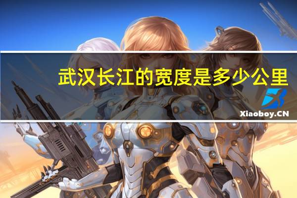武汉长江的宽度是多少公里