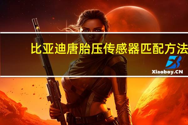 比亚迪唐胎压传感器匹配方法