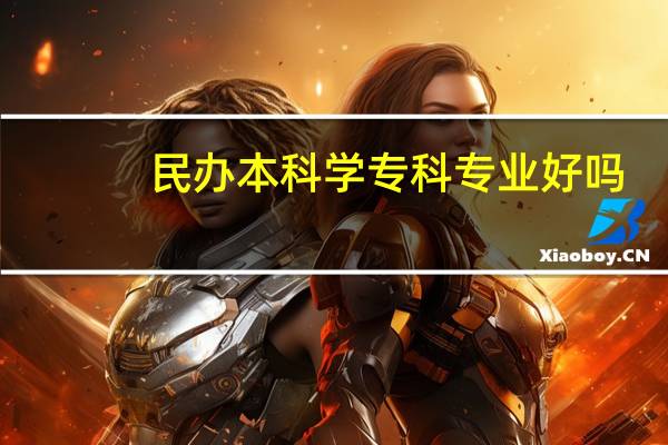 民办本科学专科专业好吗
