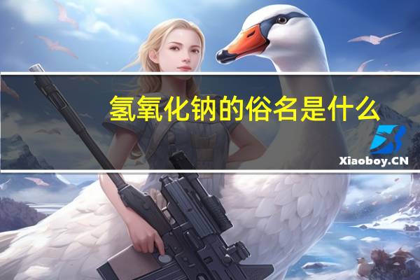 氢氧化钠的俗名是什么