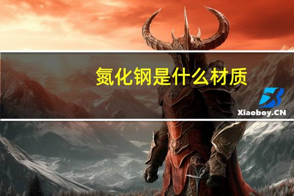 氮化钢是什么材质