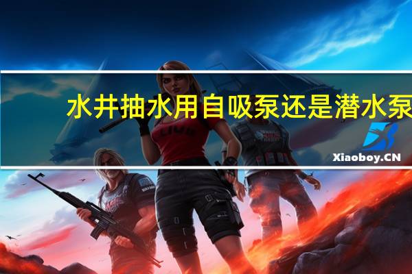 水井抽水用自吸泵还是潜水泵