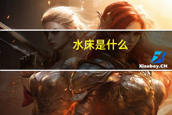 水床是什么