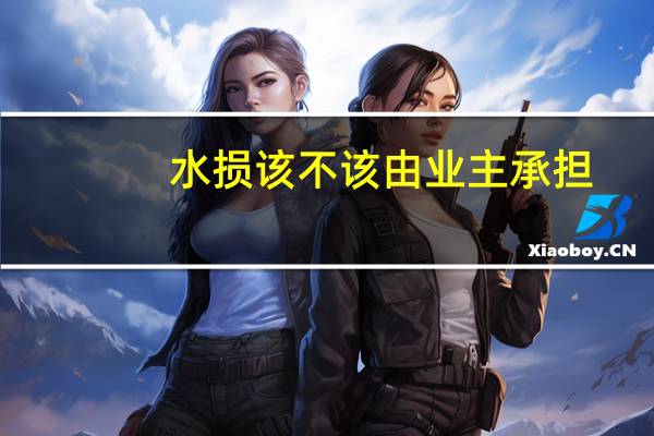 水损该不该由业主承担