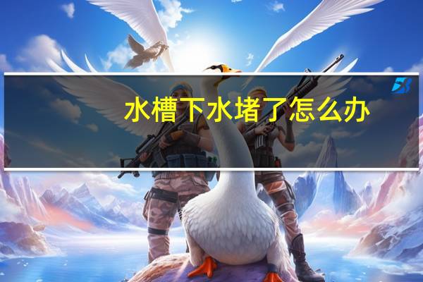 水槽下水堵了怎么办