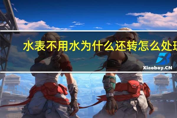 水表不用水为什么还转怎么处理