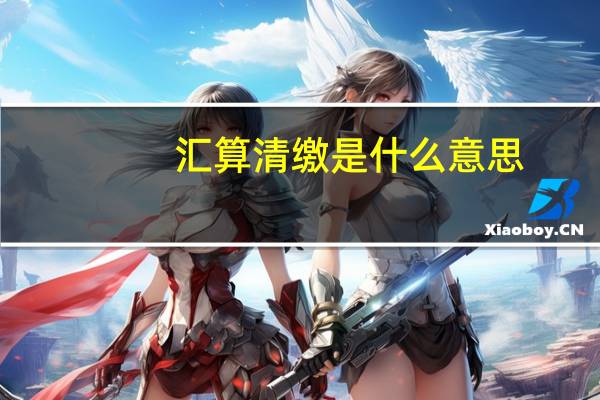 汇算清缴是什么意思