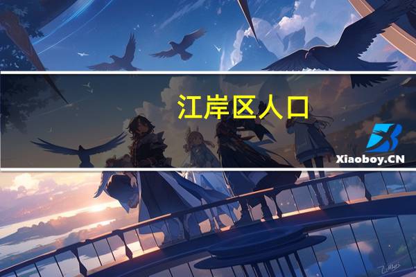 江岸区人口