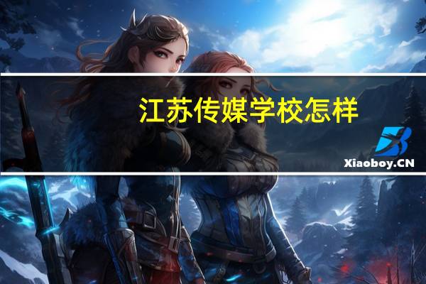 江苏传媒学校怎样