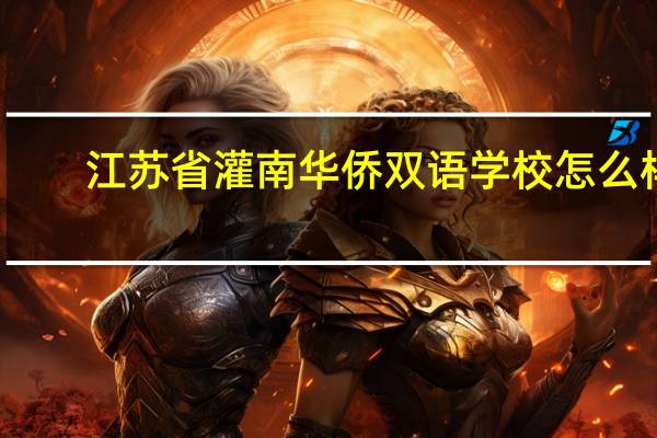 江苏省灌南华侨双语学校怎么样