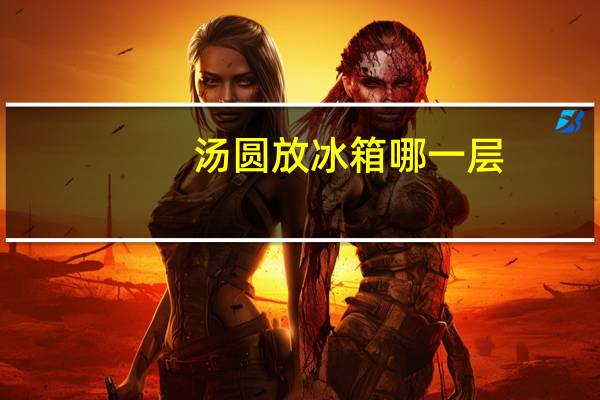汤圆放冰箱哪一层