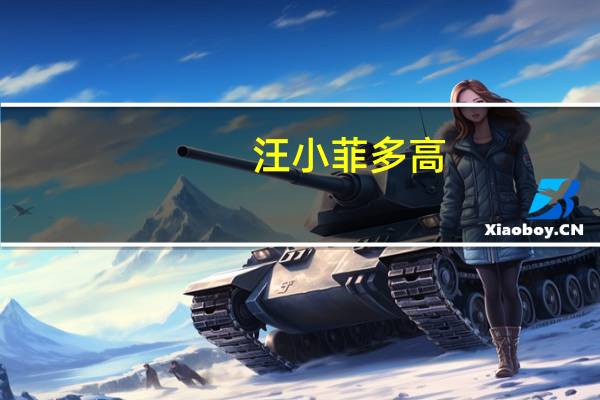 汪小菲多高