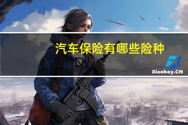 汽车保险有哪些险种