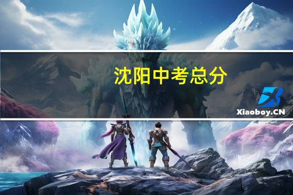 沈阳中考总分