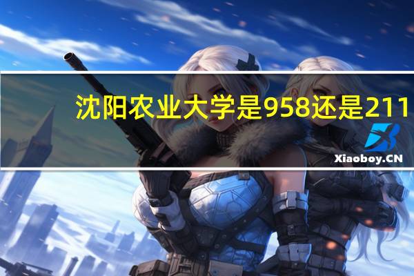 沈阳农业大学是958还是211