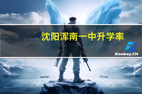 沈阳浑南一中升学率