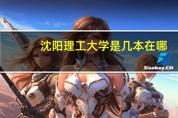 沈阳理工大学是几本在哪