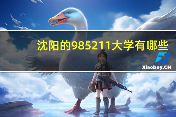 沈阳的985211大学有哪些