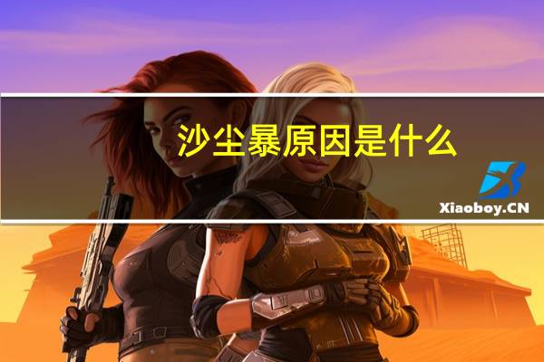 沙尘暴原因是什么