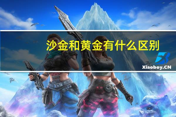 沙金和黄金有什么区别