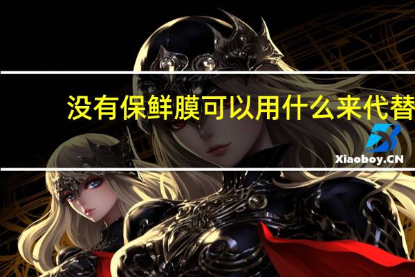 没有保鲜膜可以用什么来代替