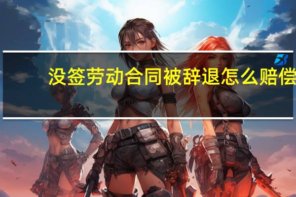 没签劳动合同被辞退怎么赔偿