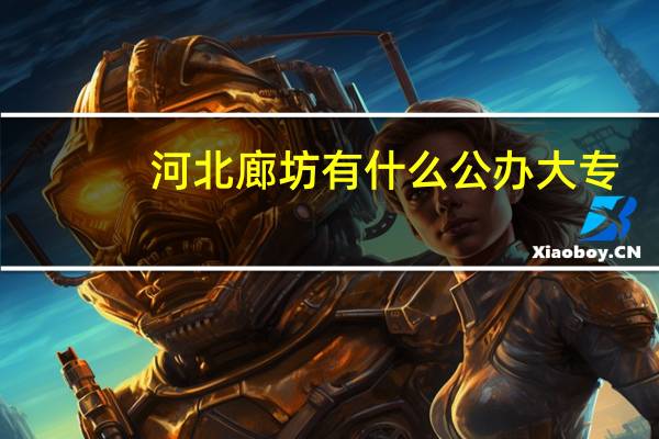 河北廊坊有什么公办大专