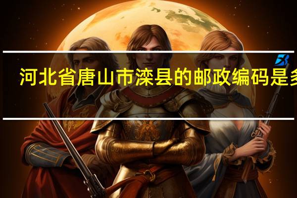 河北省唐山市滦县的邮政编码是多少